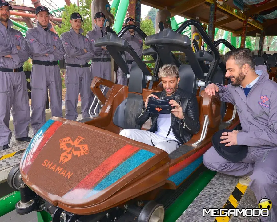 Iannone, un collaudatore d'eccezione a Gardaland per 'SHAMAN'!