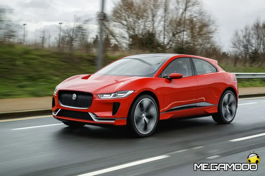 Jaguar I-Pace, scende in strada il futuro della motorizzazione elettrica