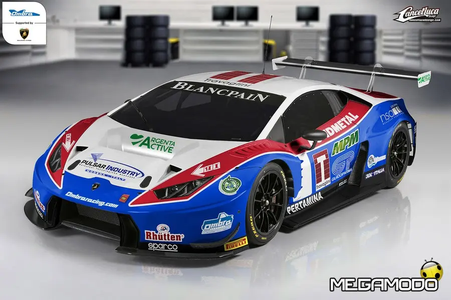 Beretta e Piccini al Paul Ricard per i test Blancpain Endurance Series 2017