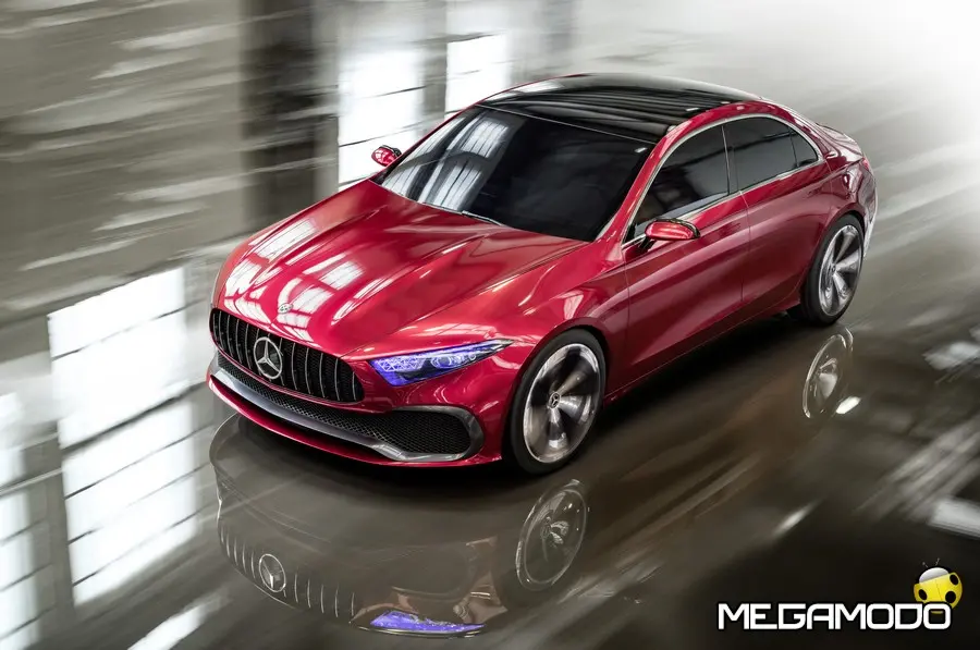 Mercedes-Benz Concept A Sedan, la prima Stella di una nuova generazione