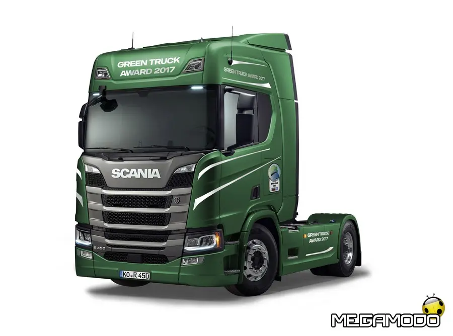 Scania R450 conquista il titolo 'Green Truck 2017'