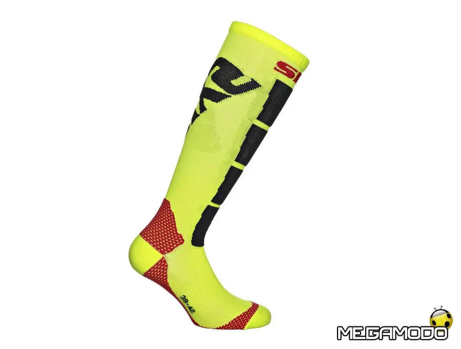 SIXS, Leggings WindShell con fondello Motorcycle Pad e Calze Speed