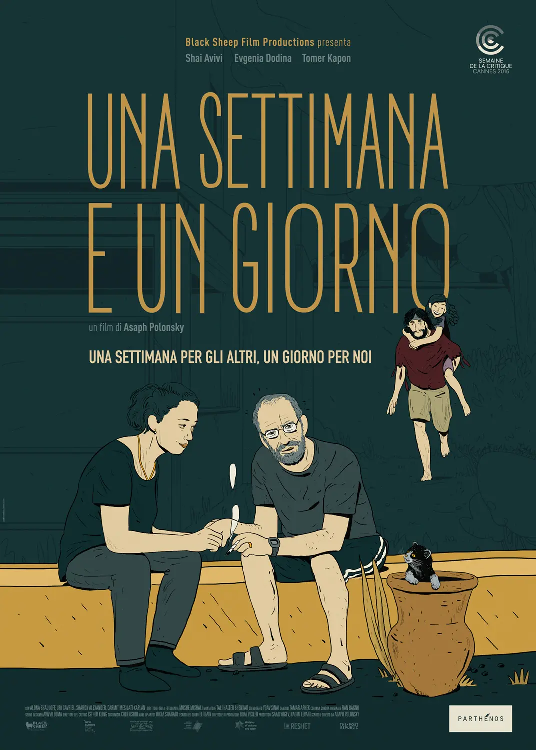 "Una settimana e un giorno", film di Asaph Polonsky dal 18 Maggio al cinema