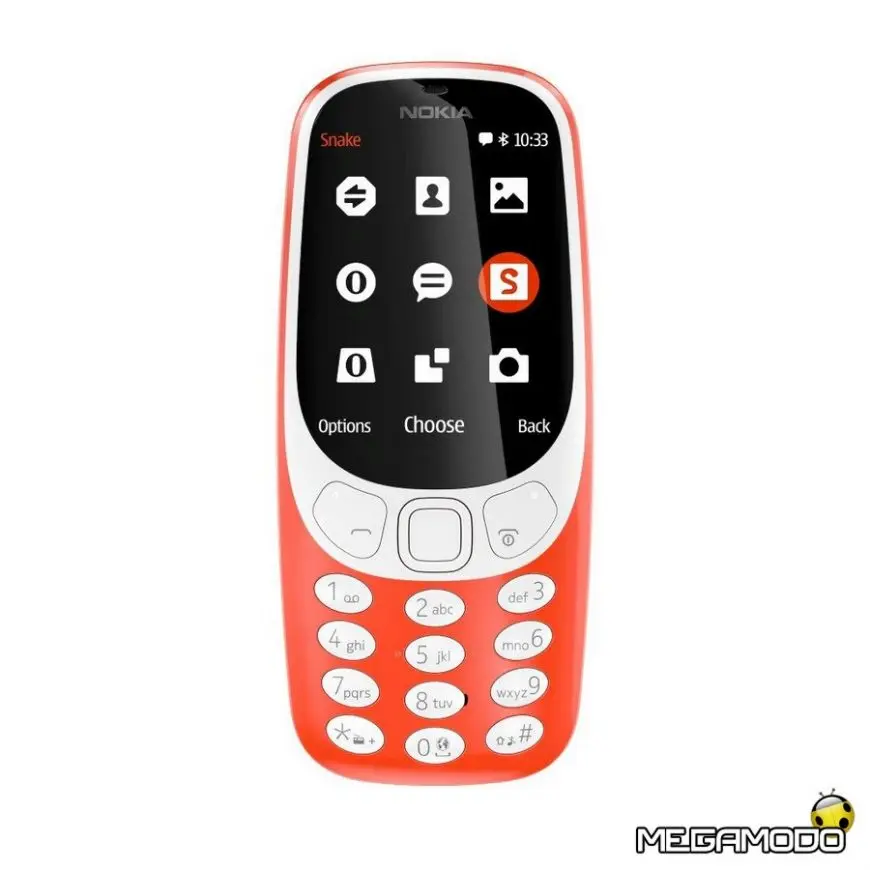 mod nokia 3310 warm red front