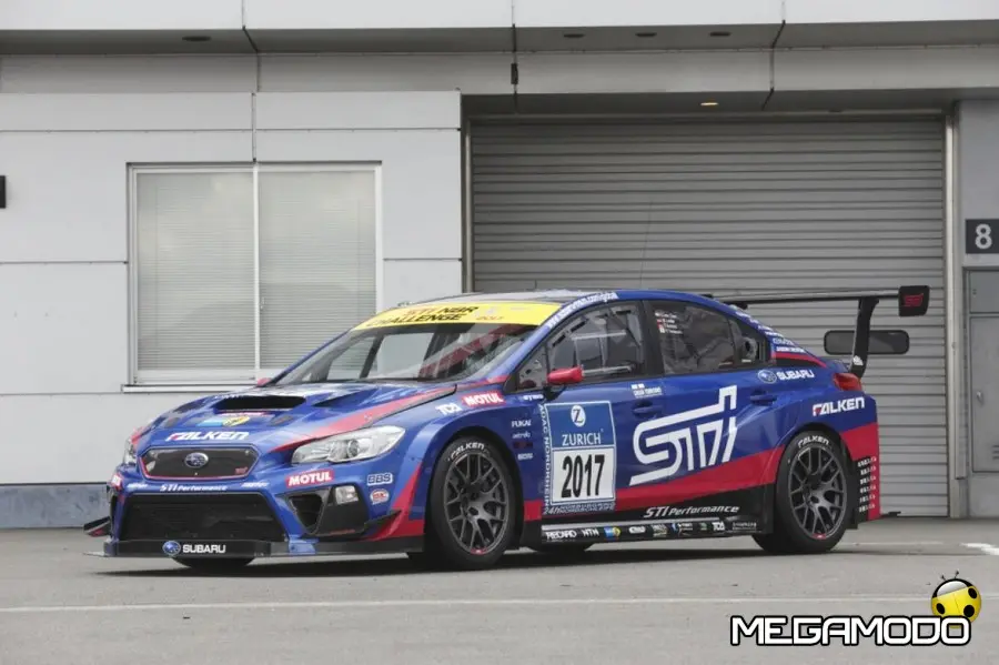 Subaru WRX STI alla 24H del Nürburgring