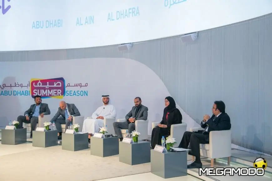 mod tca abu dhabi with event partners at abu dhabi summer season press conference 2017