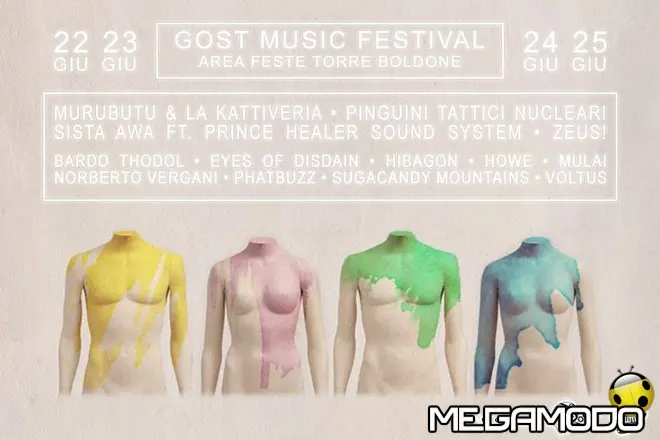 Gost Music Festival 2017, dal 22 al 25 giugno a Torre Boldone