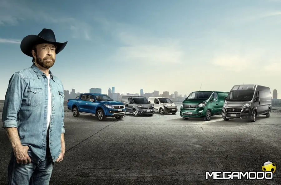 Fiat Professional: "Quando Fiat chiama, Chuck Norris risponde"!