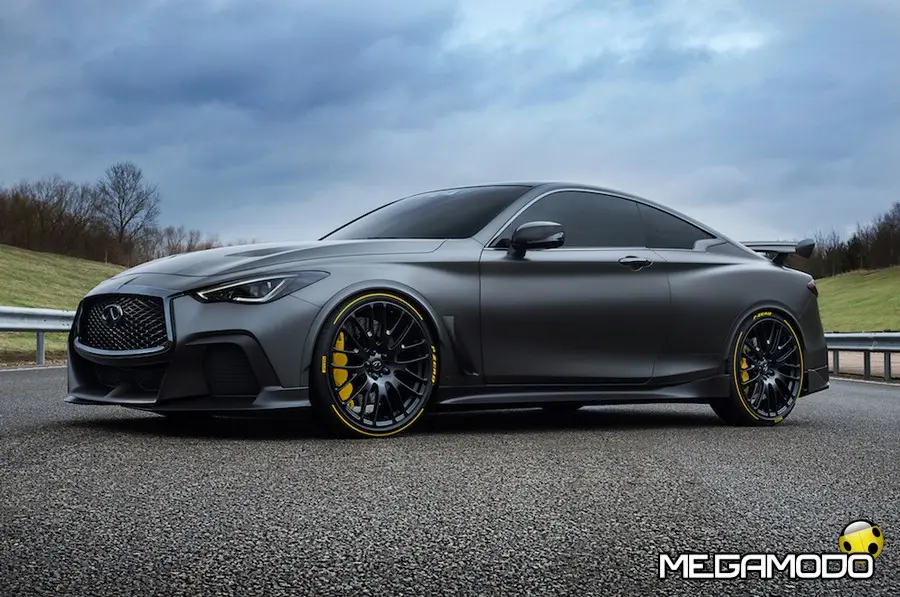 INFINITI e Pirelli annunciato la partnership per il 'Project Black S' al GP del Canada