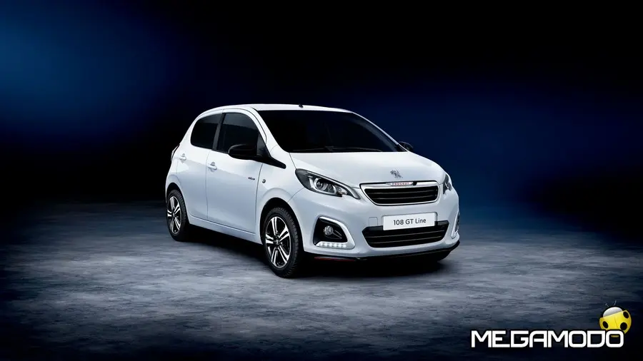 Peugeot 108 GT Line, una City-Car dallo stile sportivo