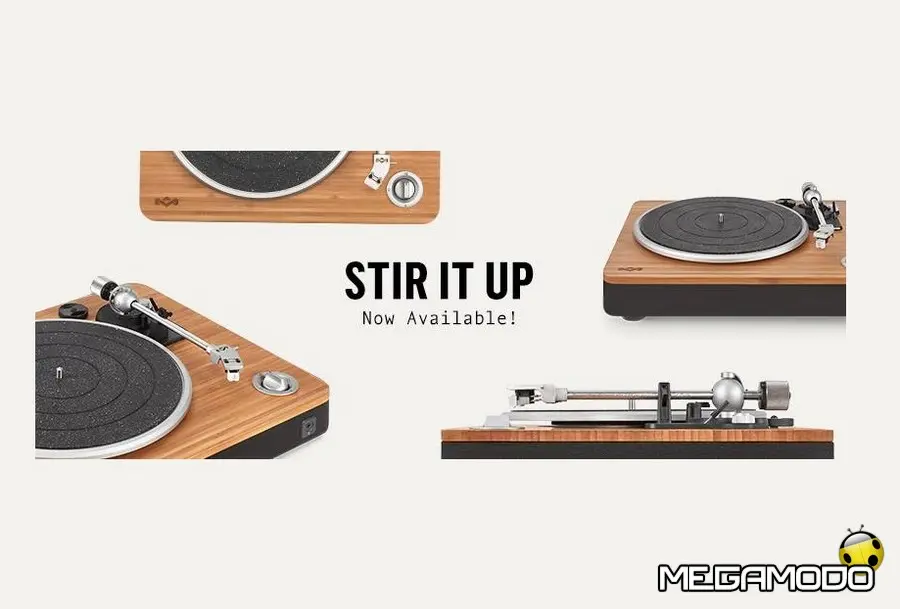 The House of Marley presenta il giradischi Stir It Up