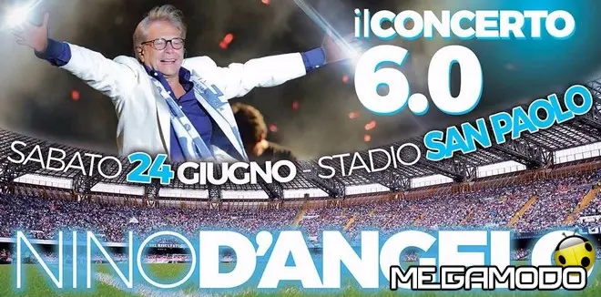 Nino D'Angelo, 24 giugno "Il concerto 6.0” a Napoli!
