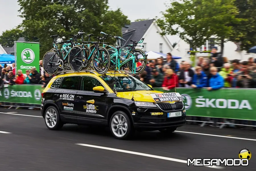 Skoda Karoq in anteprima al Tour de France 2017