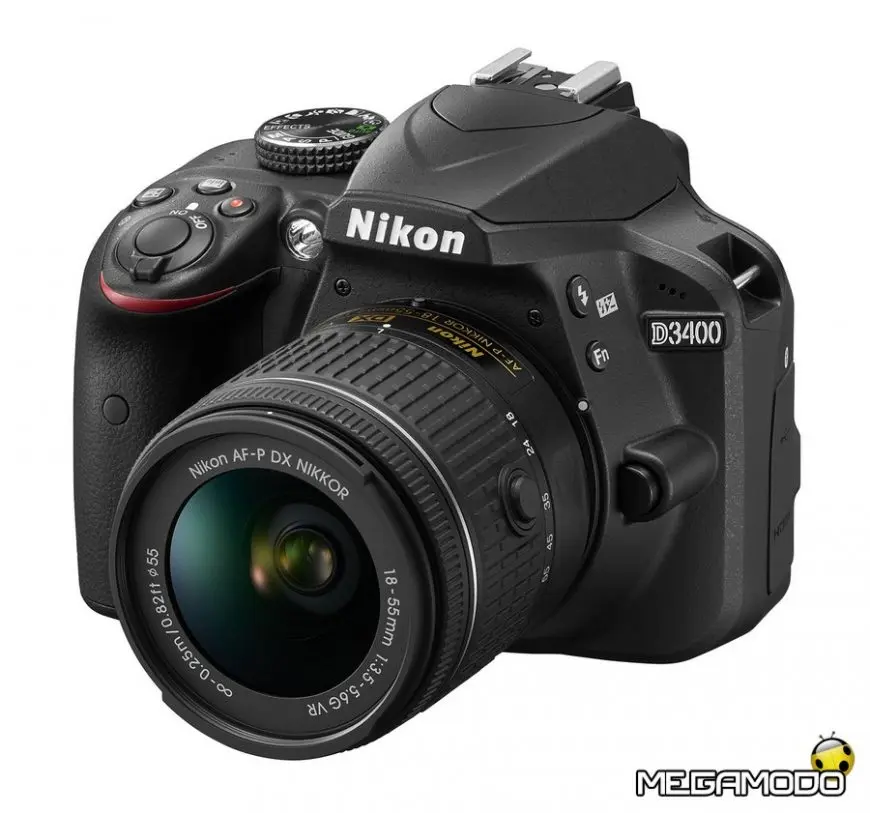 mod nikon d3400 bk 18 55 vr frt34l