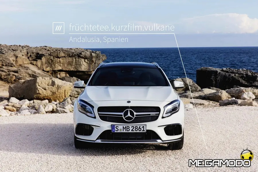 Mercedes-Benz, il mondo in tre parole