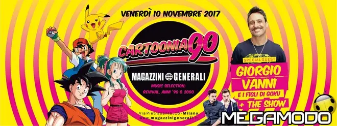 Giorgio Vanni, 10 novembre live ai Magazzini Generali