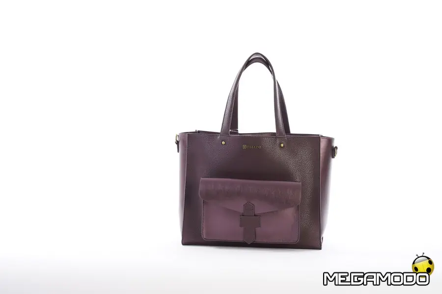 Gislaine, riflessi metal per Venus, la shopper di tendenza