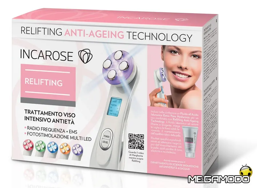 Incarose presenta Relifting, dispositivo di bellezza anti-età 