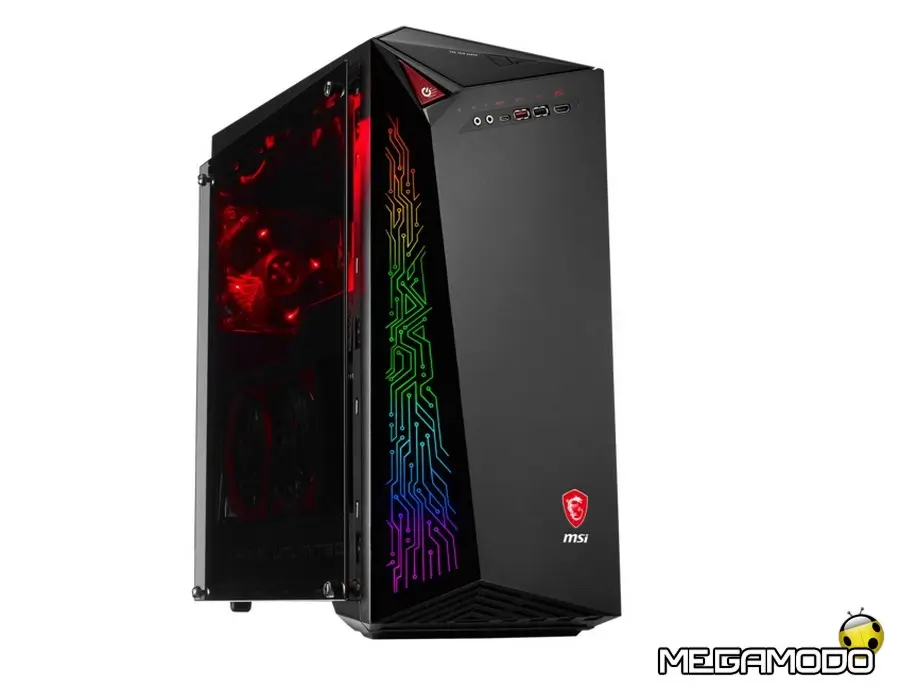 MSI Infinite X, il desktop gaming con CPU Intel di 8a generazione