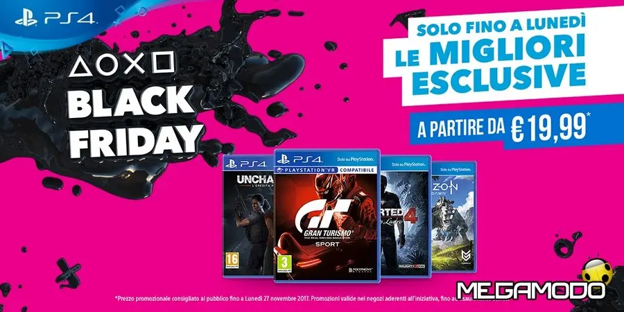 Il Black Friday di PlayStation!