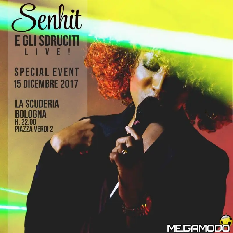 Senhit, 15 dicembre live a Bologna!