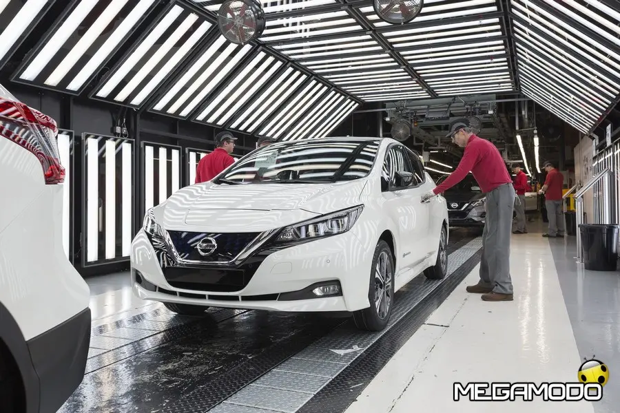 Nuova Nissa LEAF 100% Elettrica, al via la produzione in Europa
