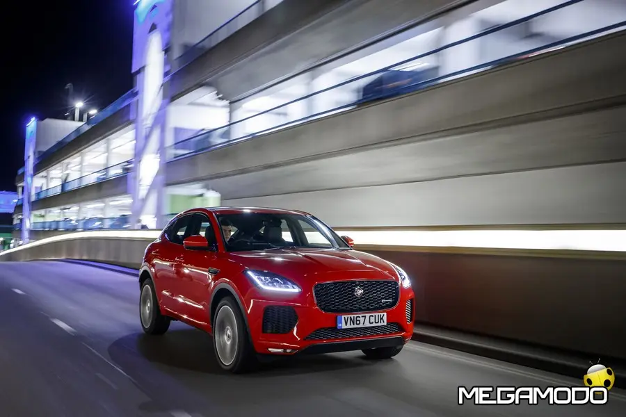 La Jaguar E-Pace ottiene le cinque stelle Euro NCAP