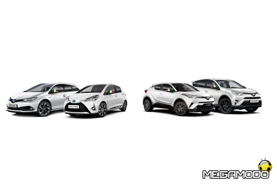 Toyota, nascono le versioni Hybrid Team Limited Edition