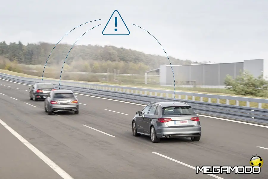Bosch, Vodafone e Huawei, auto intelligenti che comunicano tra loro