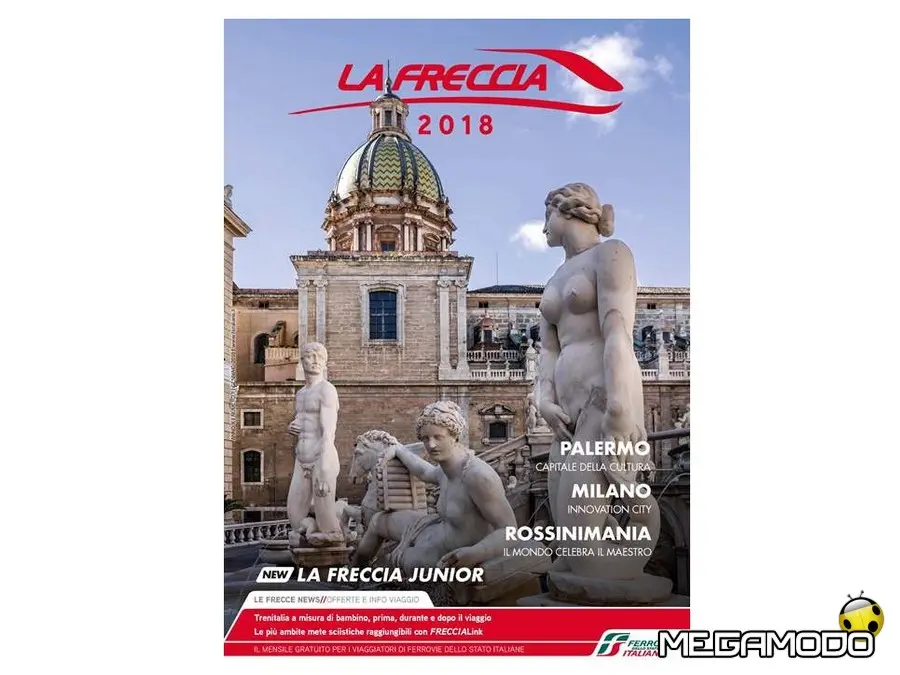 Trenitalia, il primo numero del magazine La Freccia