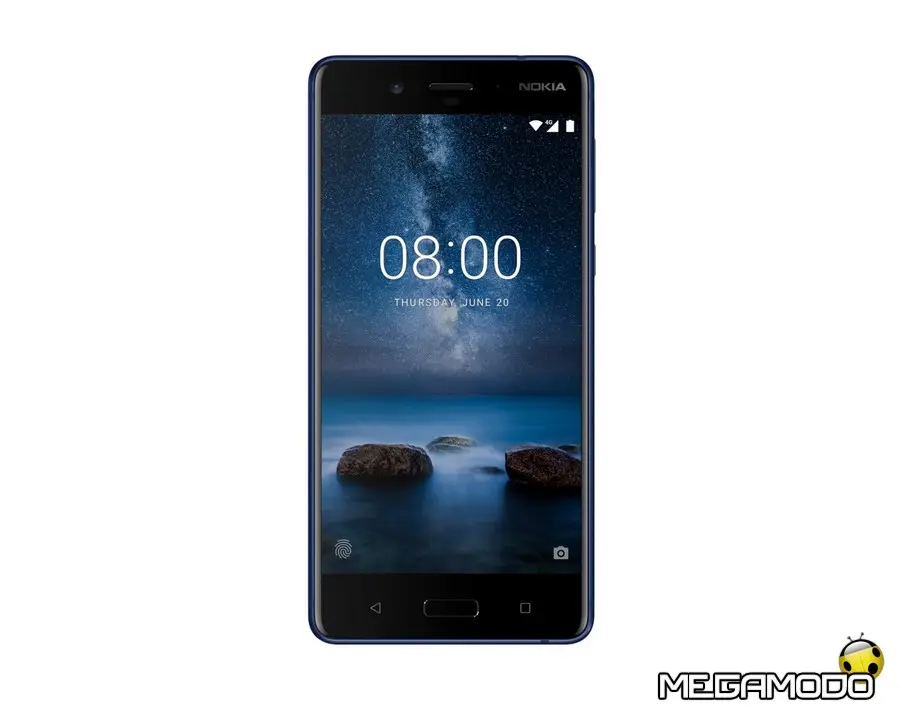 Nokia 8 addenta Android Oreo