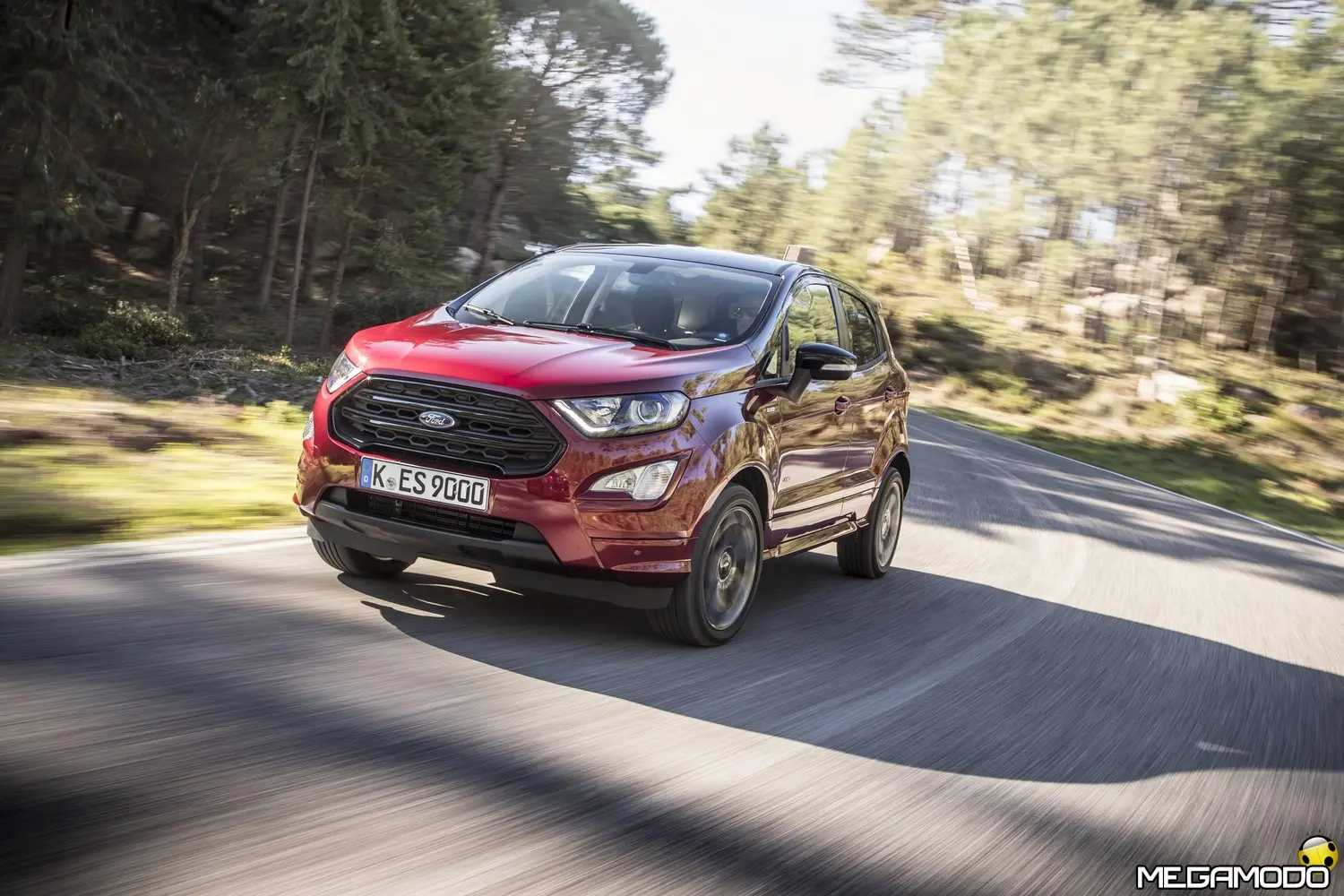 Nuova Ford EcoSport, prova su strada
