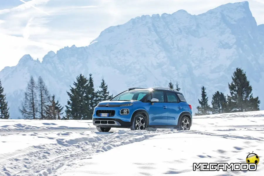 Citroen C3 Aircross, un SUV sulla neve!
