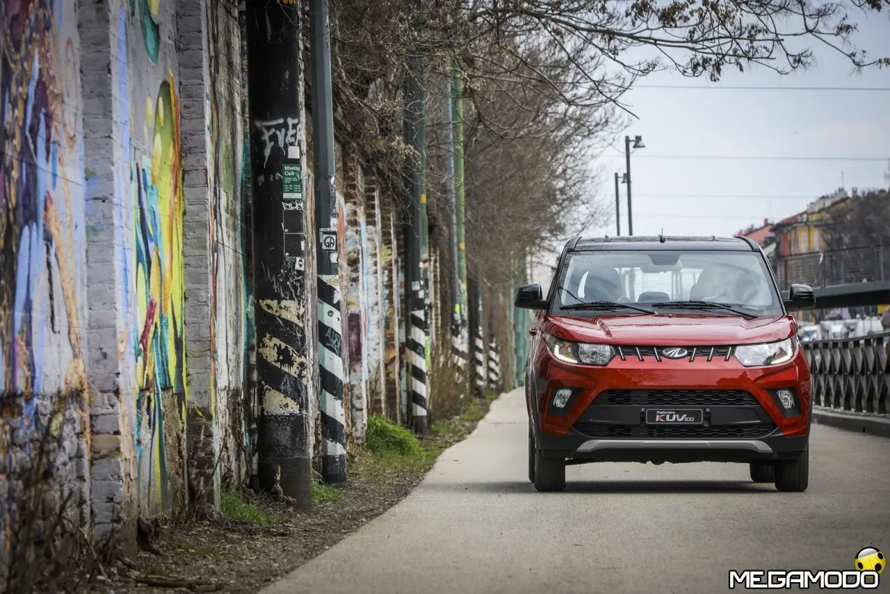 Mahindra KUV100, prova su strada
