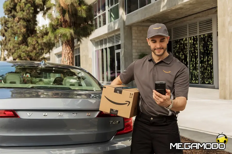 Volvo aggiunge la consegna a bordo con Amazon Key