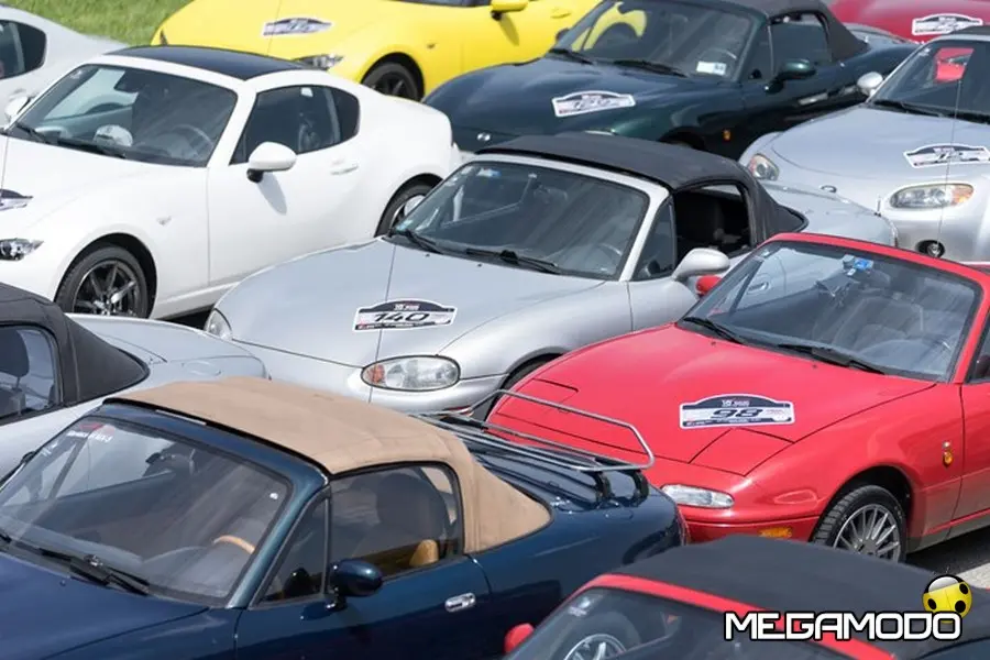 Raduno Mazda MX-5 "Andar per Langhe", record di partecipanti
