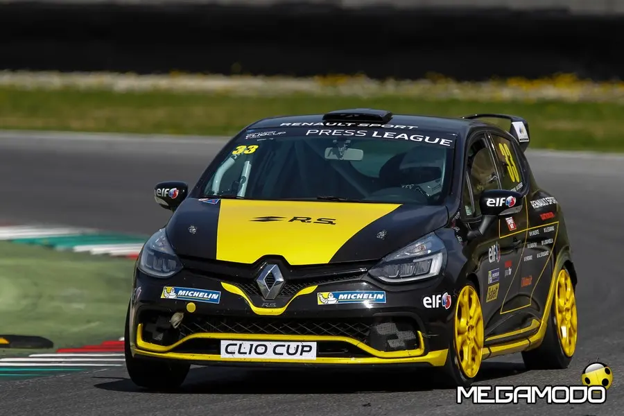 Clio Cup Italia e Clio Cup Press League a Misano