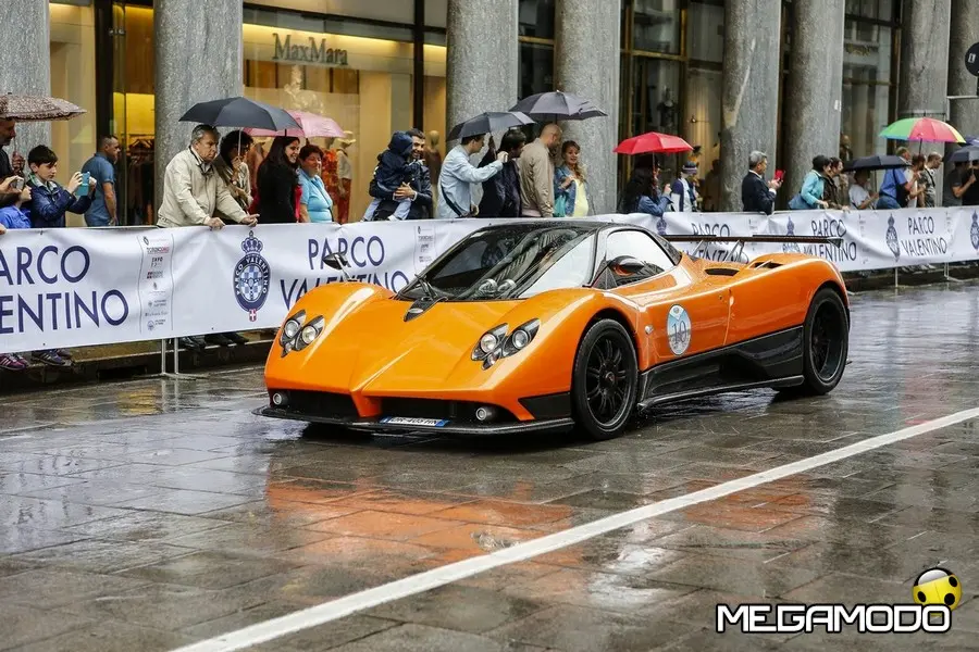 Supercar Night Parade a Parco Valentino 2018