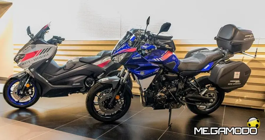 Yamaha TMAX 530 e TRACER 700 moto ufficiali del Giro d'Italia