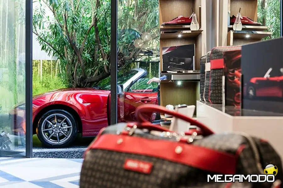 Mazda MX-5, debutto con stile per la partnership con Pollini Heritage