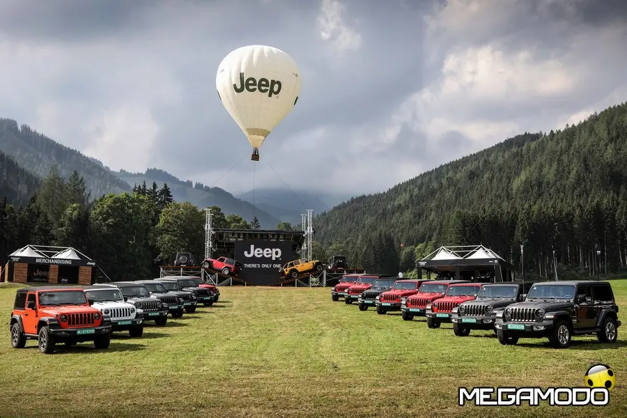 Nuova Jeep Wrangler al Camp Jeep