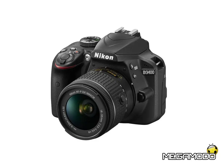 Nikon D3400, la reflex entry level con sensore da 24,2 MP