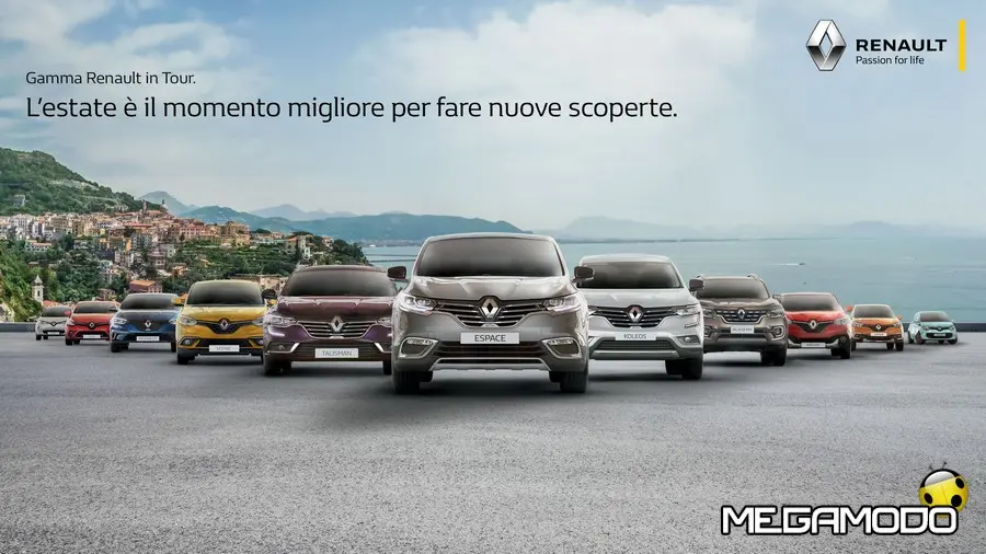 Renault Summer Tour 2018 con RDS 100% Grandi Successi!