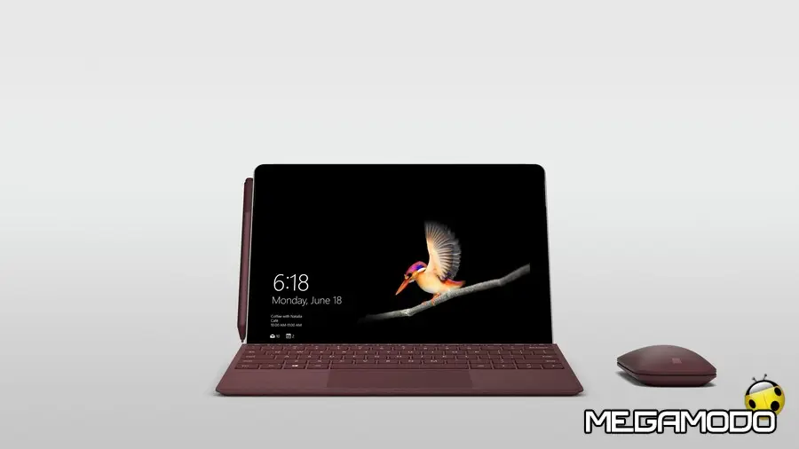 Surface Go di Microsoft da oggi disponibile all'acquisto