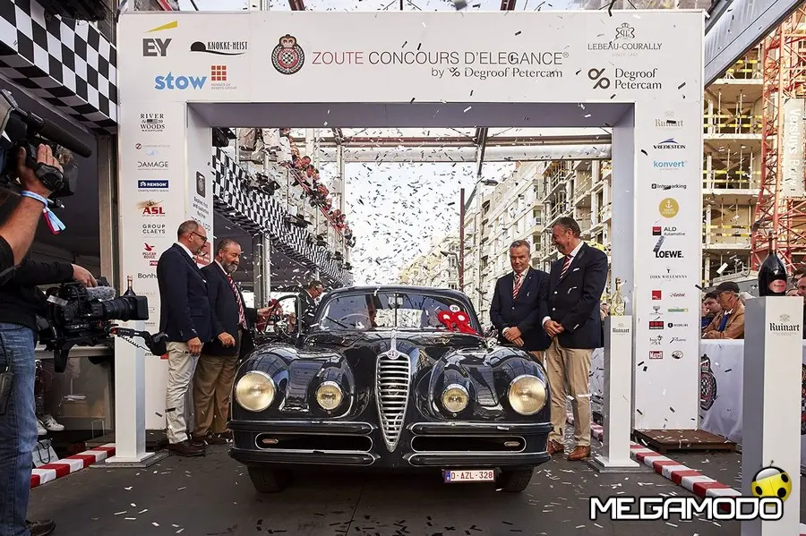 Alfa Romeo 6C 2500 SS Touring Coupé si aggiudica il premio "Best of Show"