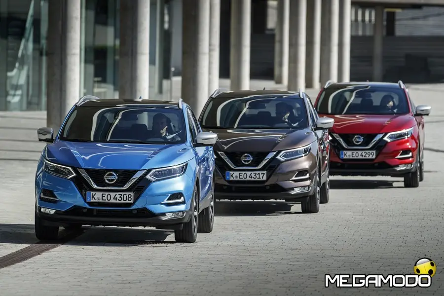 Nissan Qashqai con nuovo motore benzina da 1.3 litri