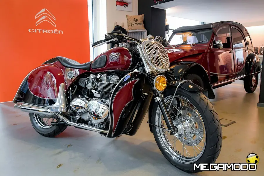 Citroen presenta "Charleston", moto special per celebrare la 2CV del marchio