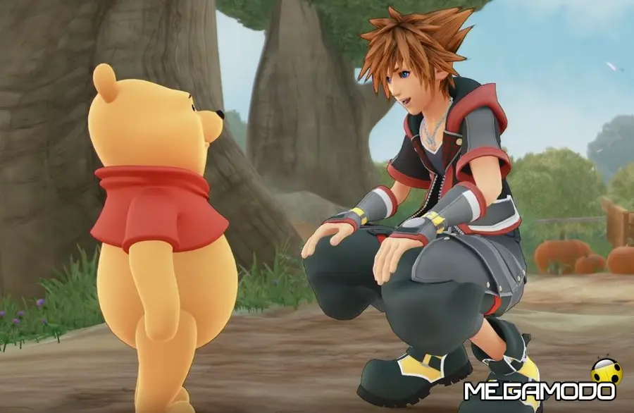 Kingdom Hearts III: svelato il Bosco dei Cento Acri con Winnie the Pooh