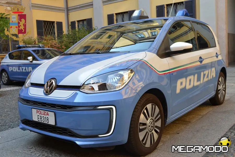 Una Volkswagen e-up! per la Polizia di Milano