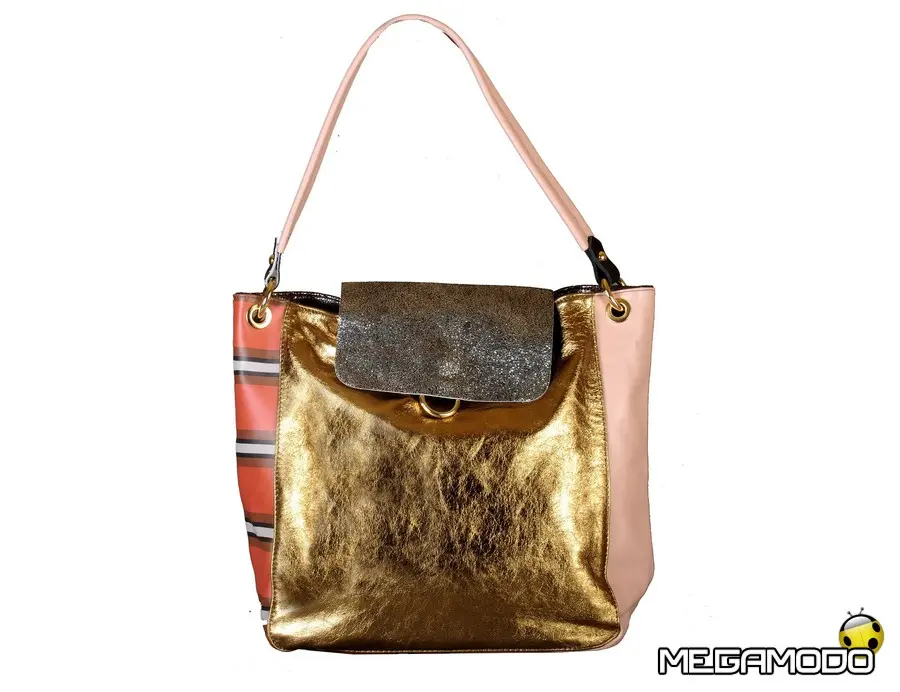 Ebarrito, nuova borsa oro e patchwork per un Natale scintillante!